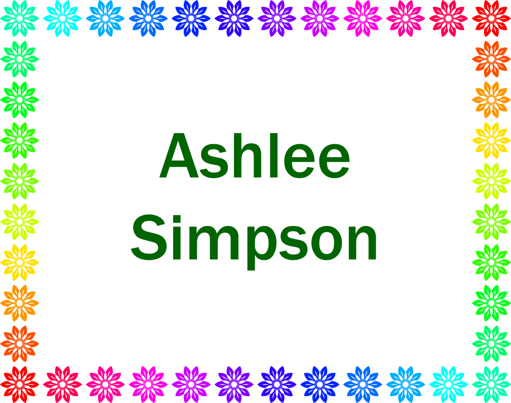 Ashlee Simpson celebrity photo